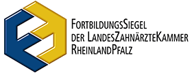 Fortbildungssiegel der Landes-Zahnärztekammer Rheinland-Pfalz